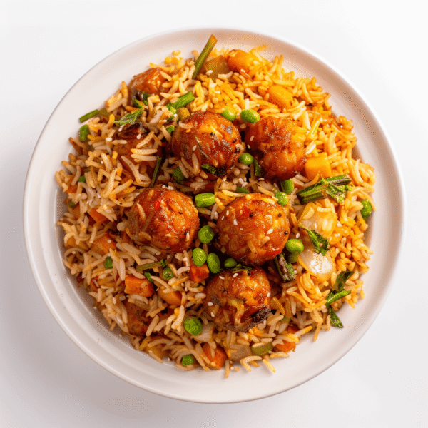 Schezwan Manchurian Rice