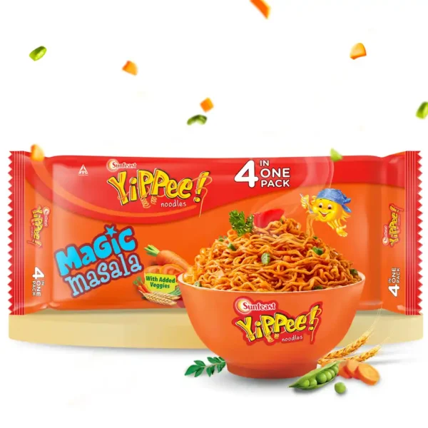 YiPPee! Magic Masala Noodles with Added Veggies
